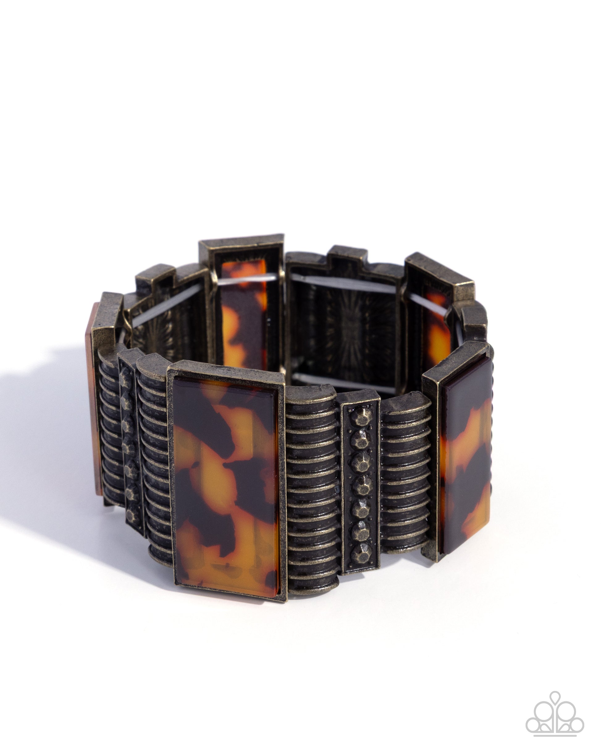 Audacious Pattern - Brass - Beautifully Blinged, Jewelry, [product_handle], [product_tags]