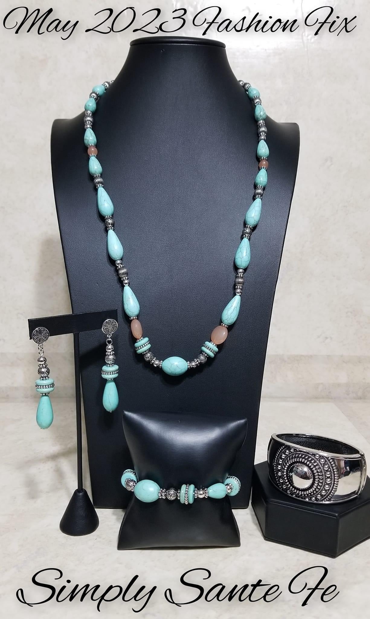 Paparazzi Accessories Simply Santa Fe: FF May 2023 Authentic designs and handcrafted pieces are staples of the Simply Santa Fe Collection. Featuring patterns and elements inspired by nature, these earthy designs tend to have a little more detail. Those fr