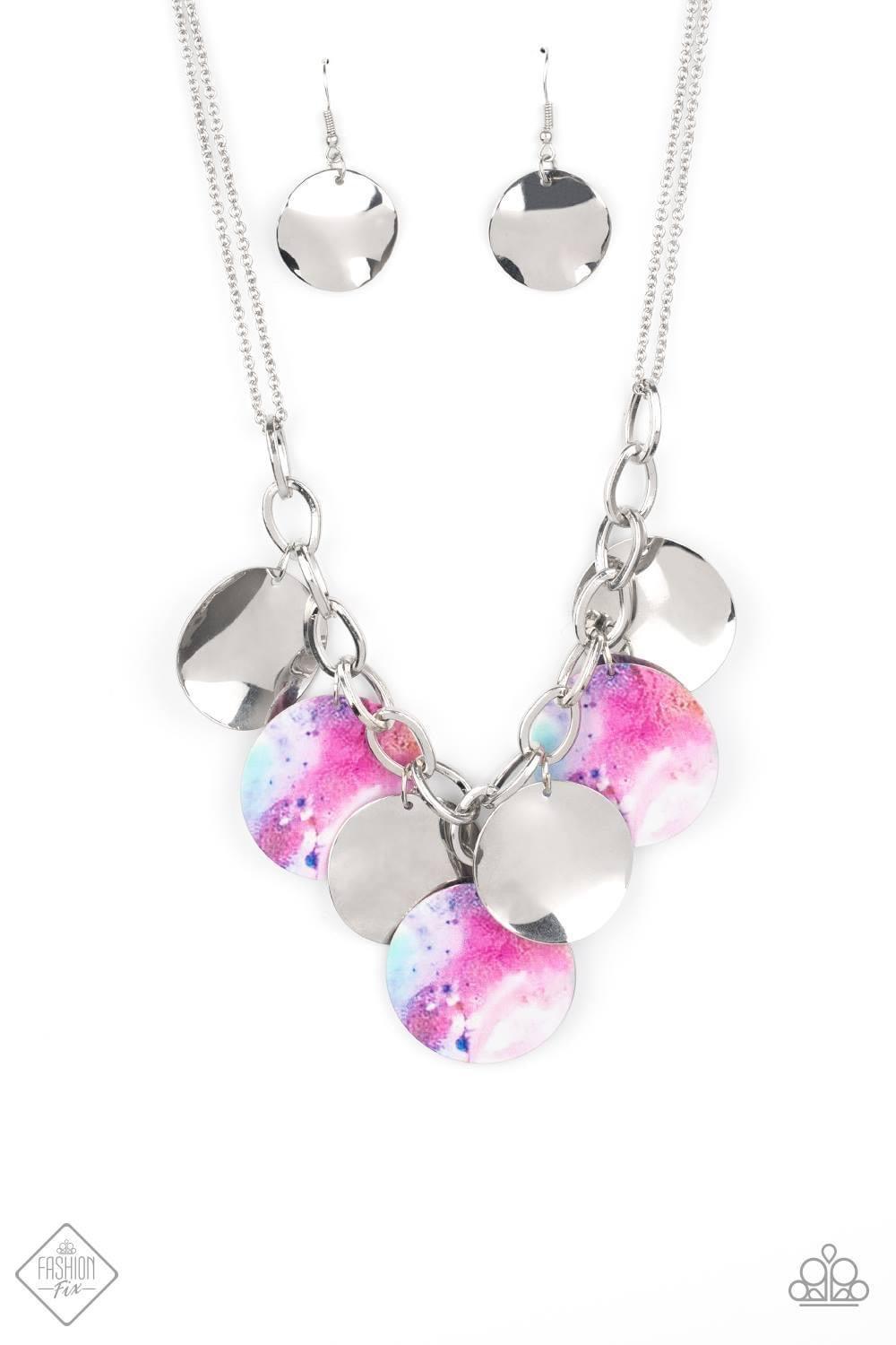 Paparazzi Accessories Sunset Sitings: FF October 2020 Trendsetters are sure to gravitate towards the accessories found in the Sunset Sightings collection. Featuring more drastic designs, bold colors, and funky combinations found outside the box, the piece