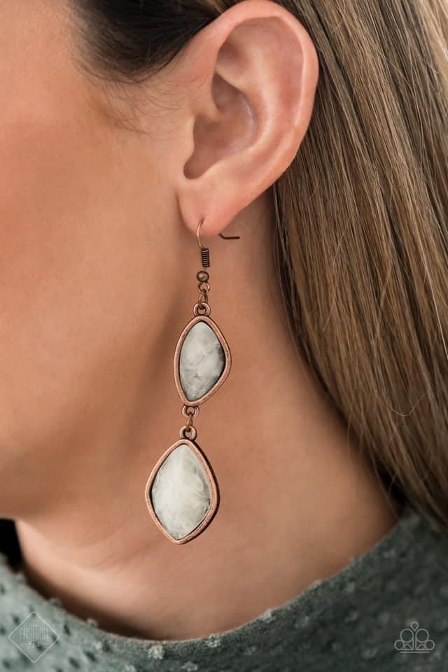 Paparazzi Accessories Glimpses of Malibu : January 2021 FF The Glimpses of Malibu collection was created with inspiration from the styles of Malibu, CA. Styles in this Trend Blend will feature fun, livable fashion with an upscale flavor. The color are usu
