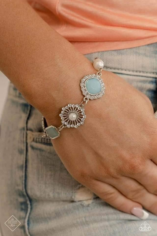 Paparazzi Accessories Glimpses of Malibu: FF April 2023 Featuring playful styles accented with fun pops of color, the Glimpses of Malibu Collection is an endearing assortment of cheerful and whimsical laid-back fashion. From the bubbly outgoing socialite